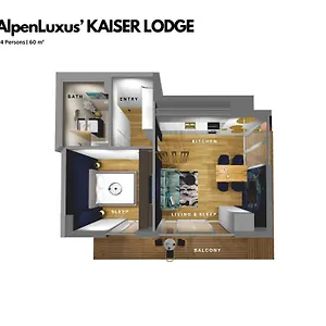 Apartment Kaiser By Alpenluxus Mit Pool&tiefgaragenstellplatz, Wien